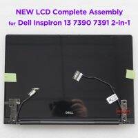 หน้าจอสัมผัส LCD ขนาด13.3นิ้วประกอบได้อย่างสมบูรณ์สำหรับ Inspiron 13 7390 2In1 7391การเปลี่ยนแผงจอแสดงผล P113G001 P113G แบบ2-In-1