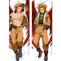 Anime Boku no Hero Academia Dakimakura Muscle Male Takami Keigo Hawks Hugging Body Pillow Case Otaku Home Bedding Pillow Cover