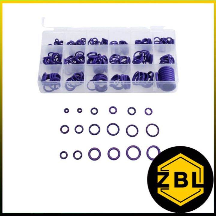CAR AIR COND O RING KERETA COMPLETE SET R134 / R12 (18 SIZE Purple or