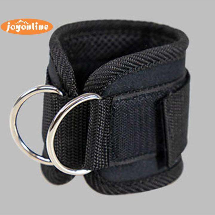 1 Piece Cable Ankle Straps Leg Exercises Adjustable DRing Ankle