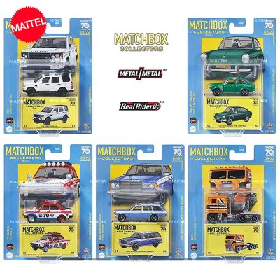 Original Mattel Matchbox Collectors Car 70Th Anniversary Edition Freightliner Truck Datsun Vehicles Toys For Boys Birthday Gift