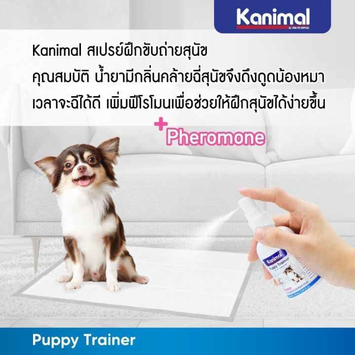 สเปรย์ฝึกสุนัข-ฝึกขับถ่าย-kanimal-น้ำยาฝึกฉี่-สำหรับลูกสุนัข-น้ำยาฝึกสุนัข-ขับถ่ายเป็นที่-ขนาด75-มล-puppy-trainer-ronghui-pet-house