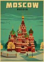 เลือก20สไตล์วินเทจสหภาพโซเวียต Ussr คาบสมุทรเดินทางภูมิทัศน์ศิลปะภาพยนตร์พิมพ์ลายโปสเตอร์ผ้าไหมของตกแต่งผนังบ้าน