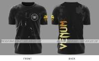 （Contact and send customization）【in stock】New design for 2023 *Venum Mma T Shirt Black MenS T-Shirt Casual Shirt Loose Tops 02（Adult sizes ）