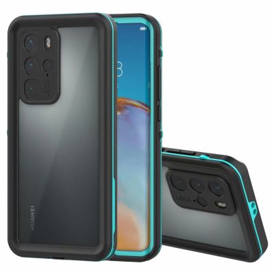 ~ Case Huawei P40 P40 Pro Waterproof outdoor Casing Movement 360 Degrees all inclusive Anti-Fall Phone Cover