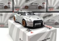 MINI GT 1:64 R35 GTR LB wide body Taiwan limited edition 3D colorful real car paint alloy car model