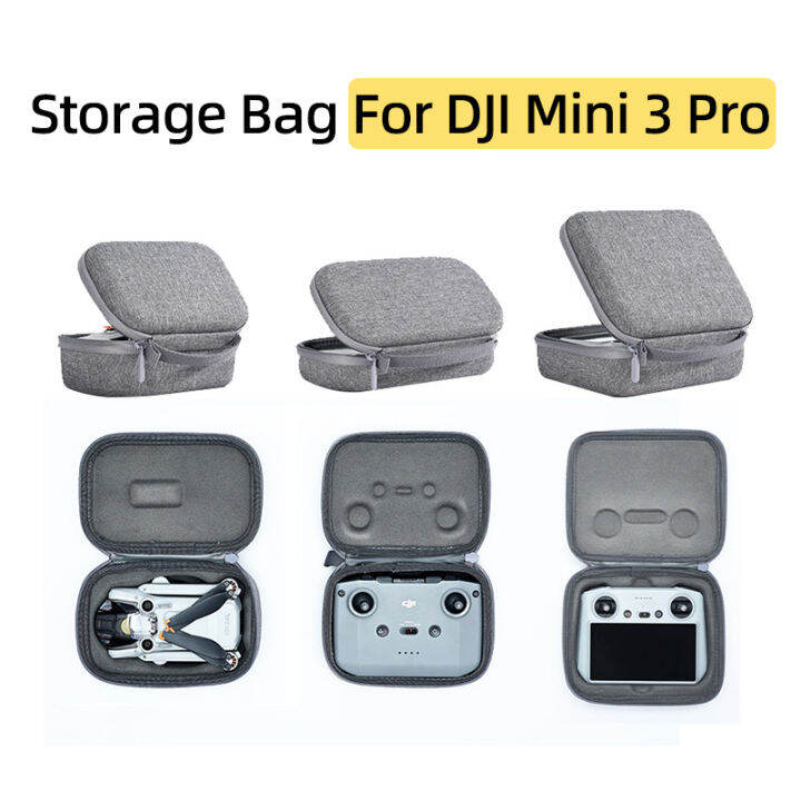 สำหรับ-dji-mini-3-pro-จมูก-rc-n1-rc-ควบคุมระยะไกลร่างกายถุงเก็บกระเป๋าถือแบบพกพากระเป๋าป้องกันกล่องอุปกรณ์เสริม