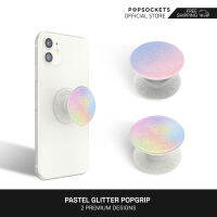 PopSockets กากเพชรสีพาสเทล PopGrip | ที่จับโทรศัพท์ระดับพรีเมี่ยม | ที่วางโทรศัพท์ที่ดีที่สุดและเหมือนกับที่ยึดแหวนโทรศัพท์ | รองรับการวางโทรศัพท์ตั้งโต๊ะและการยึดโทรศัพท์ในรถยนต์ | ที่ยึดโทรศัพท์มือถือที่วางโทรศัพท์และที่จับโทรศัพท์เซลล์สำหรับทุกยี่ห้อ