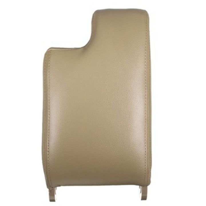 1pcs-leather-armrest-with-plastic-plate-for-e46-3-series-1999-2005-left-hand-drive-beige