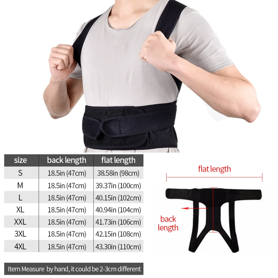 Adjustable Posture Corrector Back Support Shoulder Back Brace Posture  Correction Spine Posture Corrector Postural Fixer Tape