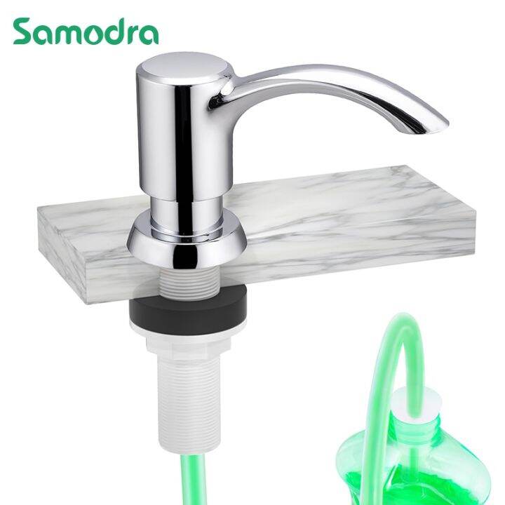 Samodra Liquid Soap Dispenser With 100Cm Tube Build In 5Colors For
