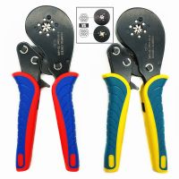 【YF】 Ratchet Plier for Tubular Terminal 16-6 Brand AWG28-6 0.08-16mm² Electrical Self-Adjustableal Crimping Tools Jaw