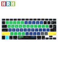 HRH Traktor Kontrol S4 Hotkey Shortcuts Silicone Keyboard Cover Skin for for Macbook Air 13 for Macbook Pro 13 15 17 EU/US Both