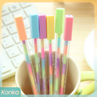 ✨ Konka ปากกาเรืองแสงชอล์กเครื่องหมายกระดานดำ MARKER ปากกาเรืองแสง