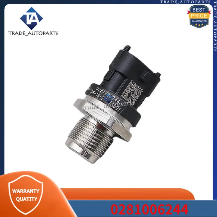 0281006244 Fuel Rail High Pressure Sensor For Nissan Navara Patrol ZD30