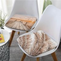 【LZ】 Pastoral Grass Flower Plant Simplicity Multi-Color Stool Pad Patio Home Kitchen Chair Seat Cushion Pads Cushions Home Decor