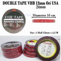 เทปโฟม VHB ดับเบิ้ลด้าน3M 4900สีแดงรถยนต์ขนาด12มม. 24มม. X 4.5ม. ตราสปอยเลอร์ด้านหลังของแท้ในครัวเรือนสีดำ