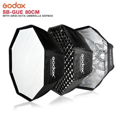 SOFTBOX GODOX SB-GUE 80CM. WITH GRID-OCTA UMBRELLA SOFBOX (BOWEN MOUNT)