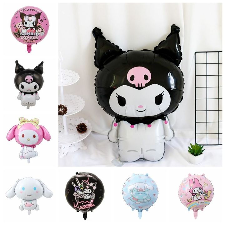 WILIGHT Jumbo Balloons Kuromi Balloon Floating Aluminum Film Kuromi ...