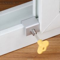 Window Security Key Lock Sliding Doors Windows Restrictor Child Safety Anti-theft Door Stopper Household Improvement Hardware