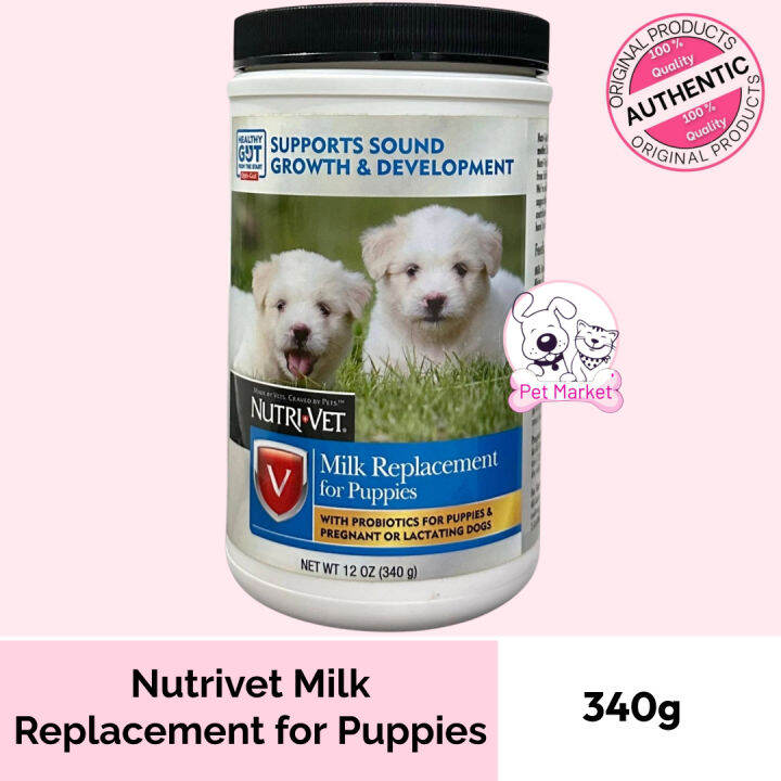 NUTRIVET MILK REPLACEMENT FOR PUPPIES 340g Lazada PH