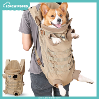 Pet Carrier Legs out Easy Dog Backpack Outdoor Front Adjustable Fit Breathable Hands Free for Traveling Hiking Camping for Small Dogs Cats