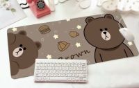 BROWN B   แผ่นรอง คีย์บอร์ด รองคีย์บอร์ด  ลาย  BROWN  B ขนาด 30 x 70 cm แผ่นหนานุ่ม มียางกันลื่น ด้านใต้ งานดี มีบริการเก็บเงินปลายทาง BY  NOEYNEST