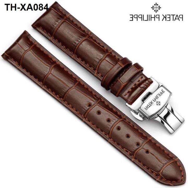 patek-l-philippe-สายนาฬิกาหนัง-สายนาฬิกาหนังวัวโลหะกดสองครั้งหัวเข็มขัดผีเสื้ออุปกรณ์เสริมเข็มขัดนุ่มสำหรับผู้ชายและผู้หญิง-20