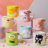 แก้ว Mug แบบ 3D งานแท้ แก้วกาแฟ แก้วเซรามิค แก้วสำหรับชงกาแฟ แก้วกาแฟร้อน แก้วน้ำลายการ์ตูน