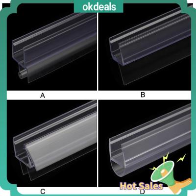 1เมตร (50เซนติเมตร + 50เซนติเมตร) หน้าจอห้องอาบน้ำฝักบัวแถบปิดผนึกฮาร์ดแวร์ที่มีประโยชน์ห้องน้ำยางป้องกันน้ำทำให้ยุ่งเหยิงประตูกระจกWeatherstripแถบปิดผนึกขอบยางติดหน้าต่าง