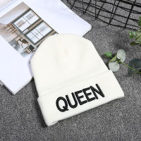 New Arrive Brand King Queen Snapback Cap Men Women BEANIE Sport Hip Hop Hat Couple Embroidery Hat Outdoors Knitting Hat