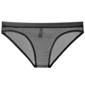 Black Mesh Briefs Mens Brief Mens Underwear See Through Lingerie