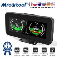 MRCARTOOL M50 Off Road GPS Smart Inclinometer Car Digital Display Tilt Pitch Angle inclinometro Auto HUD Intelligent Slope Meter