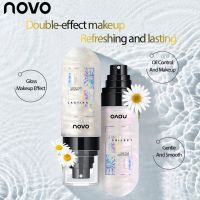 NOVO5344 โนโวสเปรย์น้ำแร่ หน้าเงา ประกายชิมเมอร์ novo moisturizing makeup spray