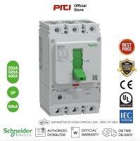 Schneider Circuit breaker GoPact MCCB G40N3A AF400, 3 poles, 50kA at 415VAC, (250A - 400A) rating, TMD trip unit, adjustable thermal protection, Molded Case Circuit Breakers