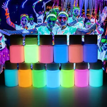 6/1Rolls UV Reactive Tape Blacklight Fluorescent Tape Self-Adhesive Glow in  The Dark Neon Gaffer Home Decoration Accessories