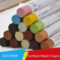 1Pc Repair Crayons Furniture Wood Floor Scratches Damaged Patch Composite Creative Multifunction Black White Repair Paint Pen Flooring Accessories  Ad