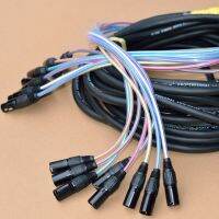 2 4 6 8 12 16 Channel Professional Multi-Media 3 Pin XLR Cable Male To Female Balanced Audio Extension Cord