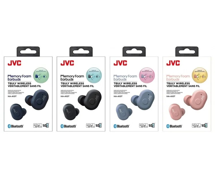 Jvc truly wireless discount memory foam earbuds