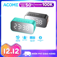 Loa Bluetooth ACOME A5 Đồng Hồ Báo Thức Mini 3in1 Âm Thanh HD Sắc Nét Chất thumbnail