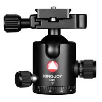 Official Tripod Head Ball Head Rotating Panoramic BallHead with Plate 1/4 inch to 3/8 inch Screw for Monopod DSLR Camera