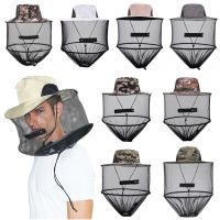 [Hat vendor]หมวกกันยุง Unisex แฟชั่นแบบพับได้พร้อมตาข่ายที่ซ่อนได้ป้องกันแมลงผึ้งลำลองหมวกแก๊ปใส่ตกปลากันแดดกลางแจ้ง