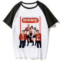 เสื้อสไตล์อานิเมะดีไซน์เนอร์เสื้อยืดขบขันผู้หญิง Rbd