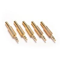 1pc 3.5mm Mini 1/8Inch Stereo Audio Jack Plug Jack Plug Headphone Male Plug Coax Cable Audio Adapter Connecter SolderingWires Leads Adapters