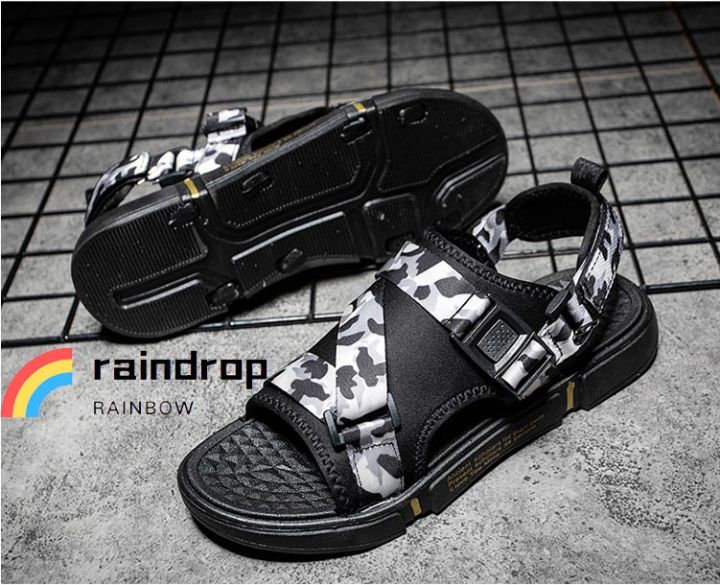 สินค้าใหม่-ขายดี-ชนช้อป-men-sandals-สีใหม่พร้อมส่ง-รองเท้าแตะ-รองเท้ารัดส้น-ชาย-หญิง-size-39-44