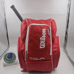 HINDUL Women's Tote Racket Holder Bag for Tennis/Badminton White/ Pink –  Richie Tennis World