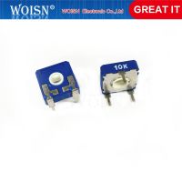 【CW】 5pcs/lot ACP CA14NV15 10K RT3.52 Type adjustable potentiometer D hole In