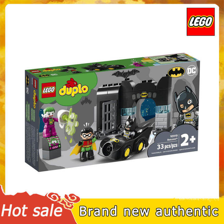 Hot sale ✪ LEGO Đồ chơi trẻ em Lego DUPLO Batman Batcave 10919; Batman,  Robin, Joker