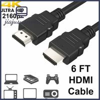 JIAJUSUANSOU 4K Φ5.5mm 2.0สาย HDMI 2/1.8/2/3/5ม. ดิจิตอล2ม. สาย HDMI ความเร็วสูงพีวีซี4K สาย2.0พิเศษ HD HDMI สำหรับพีซีเกม DVD คอนโซลควบคุมการแสดงโปรเจคเตอร์