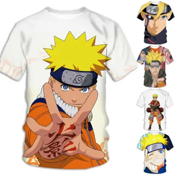 Summer Childrens/Youth Kakashi Anime Naruto T Shirt Boy Girl Baby